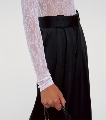 Wardrobe.NYC Floral Chantilly lace bodysuit