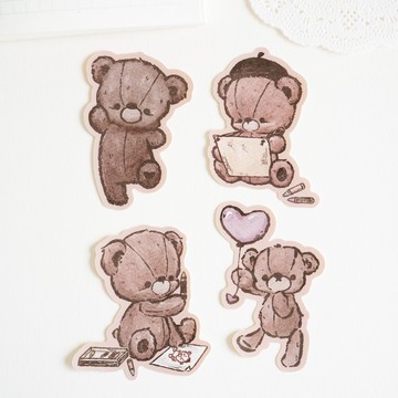 貼紙組 – 泰迪熊 No.4