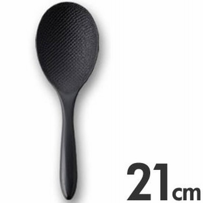あけぼの もりっこしゃもじ 21cm BL-789 ブラック