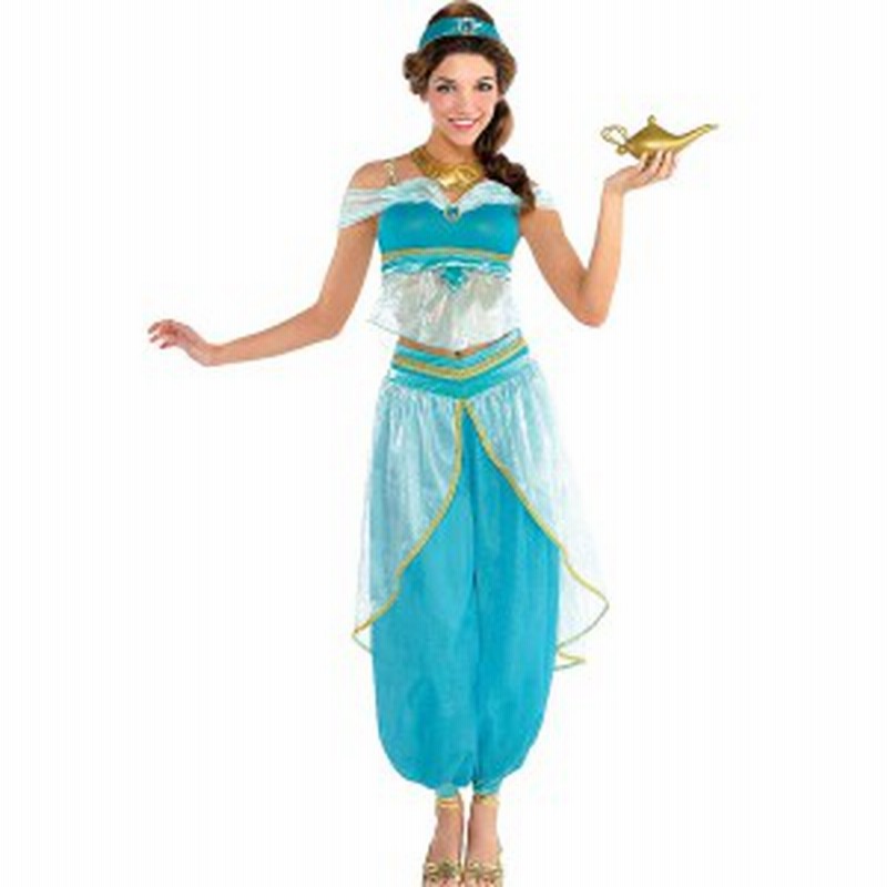 送料無料 アラジン ジャスミン 衣装 大人用 衣装 コスプレ ハロウィン ディズニー 仮装 Aladdin 通販 Lineポイント最大1 0 Get Lineショッピング