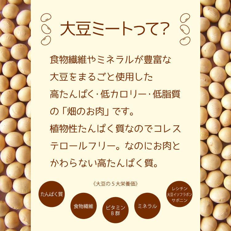 大豆ミート ポークスライスタイプ 1kg×3 計3kg   チャック付