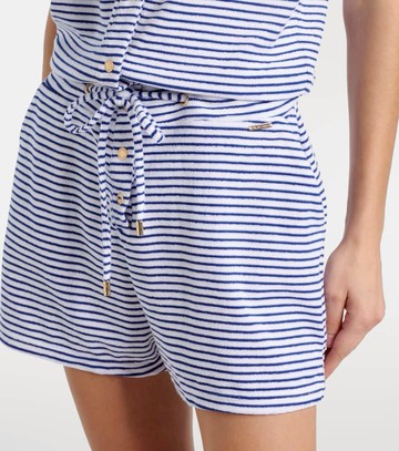 Melissa Odabash Venus cotton-blend terry romper