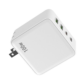 亞馬遜專賣100W氮化鎵GAN充電器超級快充充電頭平板手機筆記本適【Snowbelle優選】
