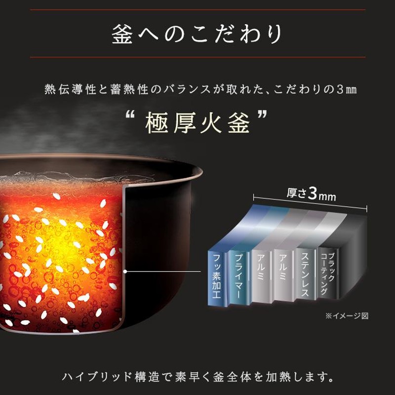 炊飯器 5合炊き IH 5合 5.5合 アイリスオーヤマ 一人暮らし 炊き分け