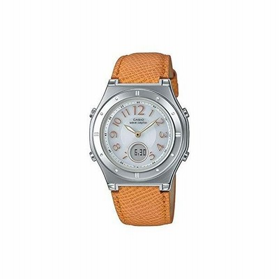 国内正規品 Casio ウェーブセプター ソーラー電波時計 Lwa M141l 4a4jf レディース レディス 電波 オレンジ 革バンド レザーバンド アナデジ 通販 Lineポイント最大get Lineショッピング