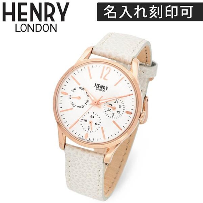 腕時計 レザーウォッチ ヘンリーロンドン HENRY LONDON レディース