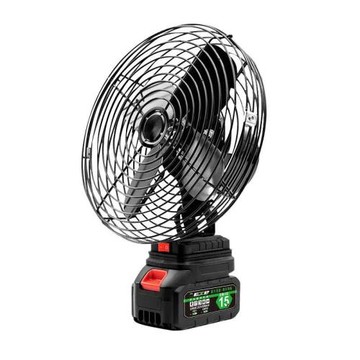 一件代發鋰電池充電風扇8寸大風力家用小型戶外便攜調檔臺扇無線