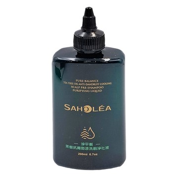 SAHOLEA 森歐黎漾 淨平衡茶樹抗屑勁涼洗前淨化液  200ml  1瓶