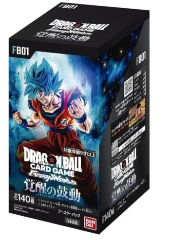『高雄龐奇桌遊』 七龍珠超卡牌遊戲 融合世界 覺醒的心跳 補充包 FB-01 正版桌上遊戲專賣店