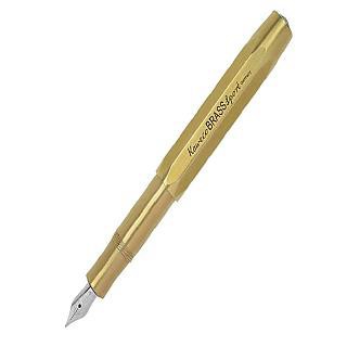 Kaweco Brass Sport黃銅鋼筆(短小且輕巧可隨身攜帶)