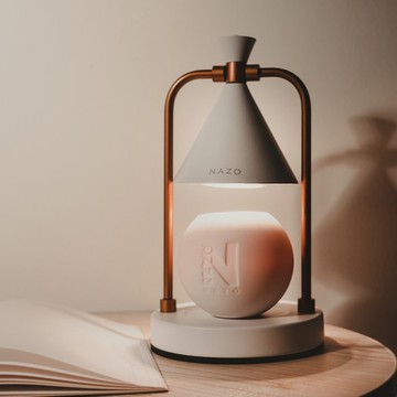 NAZO香氛融蠟禮盒組(香氛按摩美肌蠟燭搭配融燭燈)送禮最佳任選