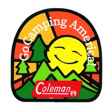 🟡官網限定🟡 ST005 COLEMAN GO camping America STICKERS 防水 貼紙 車貼 安全帽貼 (1入)