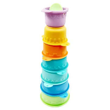 munchkin 滿趣健 毛毛蟲疊疊樂洗澡玩具 9個月以上  多色  1組