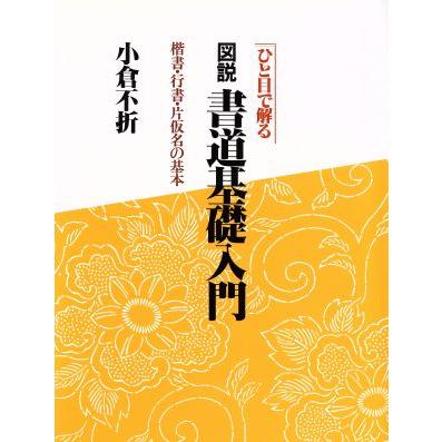 書道基礎入門 ひと目で解る／小倉不折(著者)