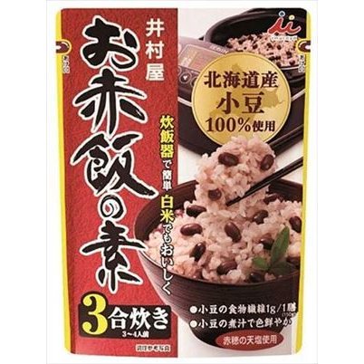 送料無料 井村屋 お赤飯の素 230g×24個