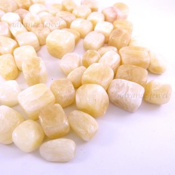 寶峻晶石館 黃玉碎石 500G