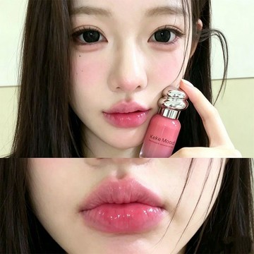 ✨臺灣出貨✨韓系妹天!韓系玫粉水光鏡面脣釉保溼滋潤脣彩學生百搭嫩妹口紅