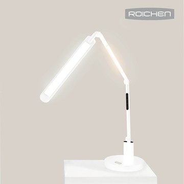 【韓國Roichen】好折燈 LED超廣域雙光源觸控護眼檯燈 氣氛燈｜無色差光源 無殘影｜磁吸｜韓系居家風｜官方旗艦店