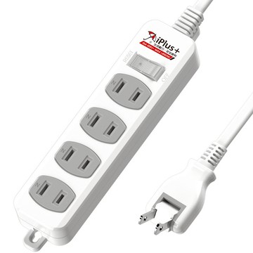 【保護傘】1切4座抗雷擊2P延長線4.5M(PU-2146)