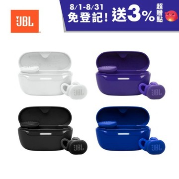 【JBL】ENDURANCE Race 2 真無線運動防水藍牙耳機（四色)