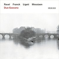 加扎納二重奏：法國印象 Duo Gazzana: Ravel, Franck, Ligeti, Messiaen (CD) 【ECM】