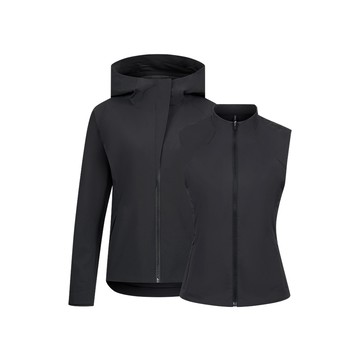 二合一外套 JACKETKC7512WSWJ13 保暖 女外套 正黑色 1911524-008