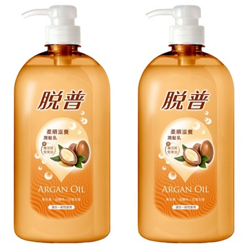 TOP 脫普 柔順滋養潤髮乳 添加珍貴摩洛哥堅果油與小麥水解蛋白 經典玫瑰香氛  800ml  2瓶