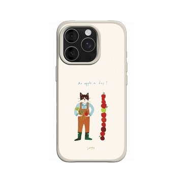 iPhone 16 Pro SolidX 貝殼灰 - Soupy Tang 湯舒皮 - Apple Cat