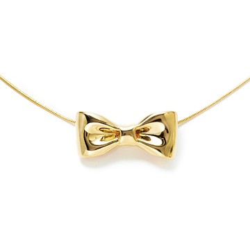 [韓國] 完美蝴蝶結項鍊 / 2色 / Perfect Bow Necklace