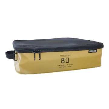 SLOWER 折疊防水收納盒 防水EVA材質 耐高低溫  沙色  1個