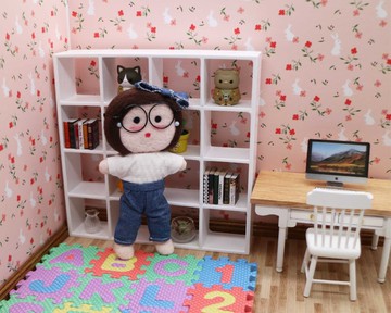 毛毛頭 - Betty - 迷你手工娃娃 / 吊飾