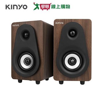 KINYO USB木質多媒體喇叭 US-208【愛買】