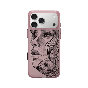 iPhone 17 Pro Max Clear (相機按鈕) 晶醺玫 - MYMY REVERZ TATTOO - MOOREA