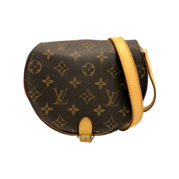 LOUIS VUITTON LV 路易威登 棕色 原花帆布 Tambourin 肩背包 M51179 【二手名牌BRAND OFF】