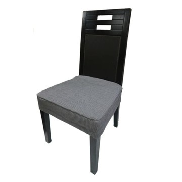 J&N 華柔彈性餐椅墊 灰色 6入  41 x 43 x 3cm  1組