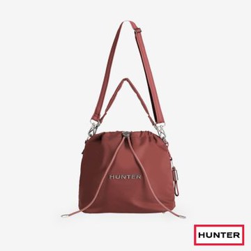 HUNTER - Premium尼龍水桶包-栗棕紅