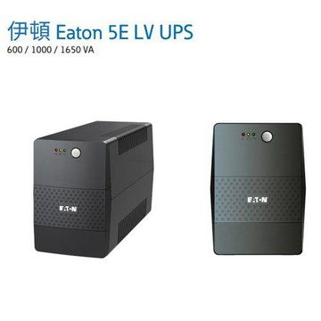 Eaton飛瑞 UPS【5E1650LV】在線互動式不斷電系統省 800｜送保溫杯