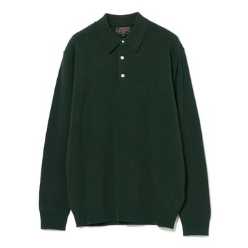 BEAMS PLUS / 男裝 12G 針織 POLO衫