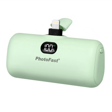 PhotoFast 銀箭資訊 Power 口袋行動電源 5000mAh Lightning  PB2300  抹茶歐蕾綠