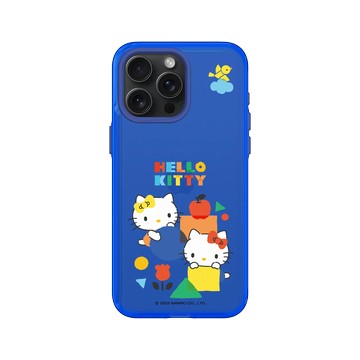 iPhone 15 Pro Max Clear 激光藍 - 三麗鷗-Hello Kitty - 堆積木時間