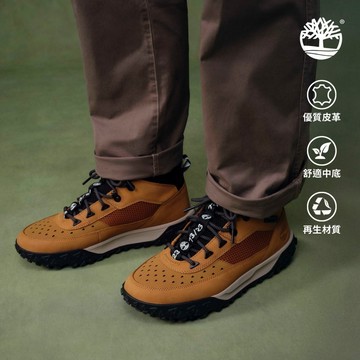 Timberland 男款小麥色Motion 6中筒健行鞋|A5TPC231