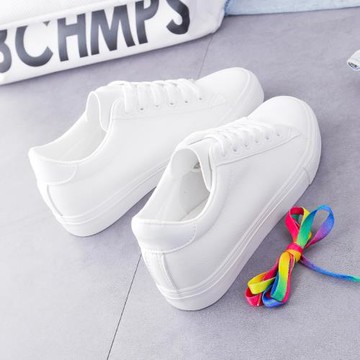 內增高小白鞋女2025秋季新款韓版學生休閑鞋ins運動百搭厚底板鞋