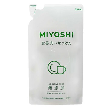 MIYOSHI 餐具清潔液-補充包350ml