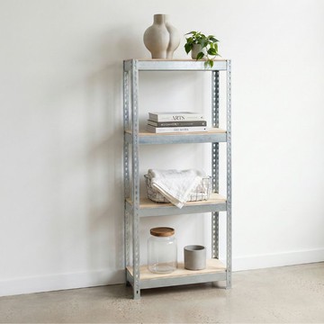 收納層架｜鍍鋅免螺絲角鋼｜長30-90公分