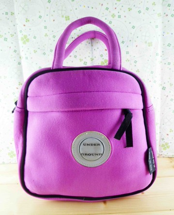 【震撼精品百貨】日本精品百貨~手提軟袋-桃色