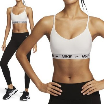 Nike As W Nk Df Indy Lgt Spt Bra 內衣 女款 白黑色 輕度支撐 FD1063-101