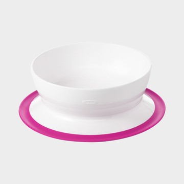 OXO tot 好吸力學習碗-莓果粉