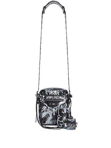 Balenciaga - Le Cagole leather crossbody bag - unisex - Lambskin - One Size - Black