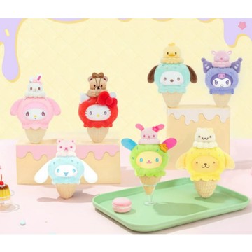 <蛋黃限定>🍧隔日到貨😡 TOPTOY 三麗鷗家族小小甜筒系列毛絨掛飾 盒玩 確認款 全新現貨
