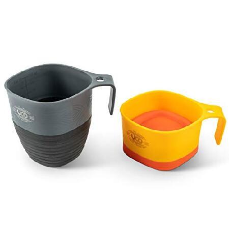 UCO Collapsible Camp Cup for Camping, Backpacking, and Hiking, 12 Ounces, Pack 並行輸入品